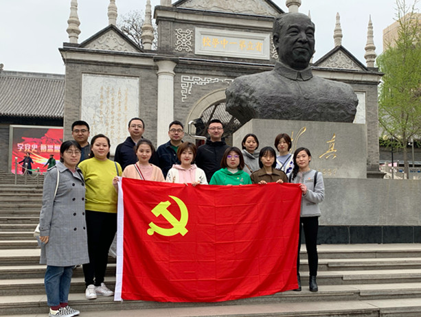 我院党支部书记参观红色教育基地深入开展党史学习